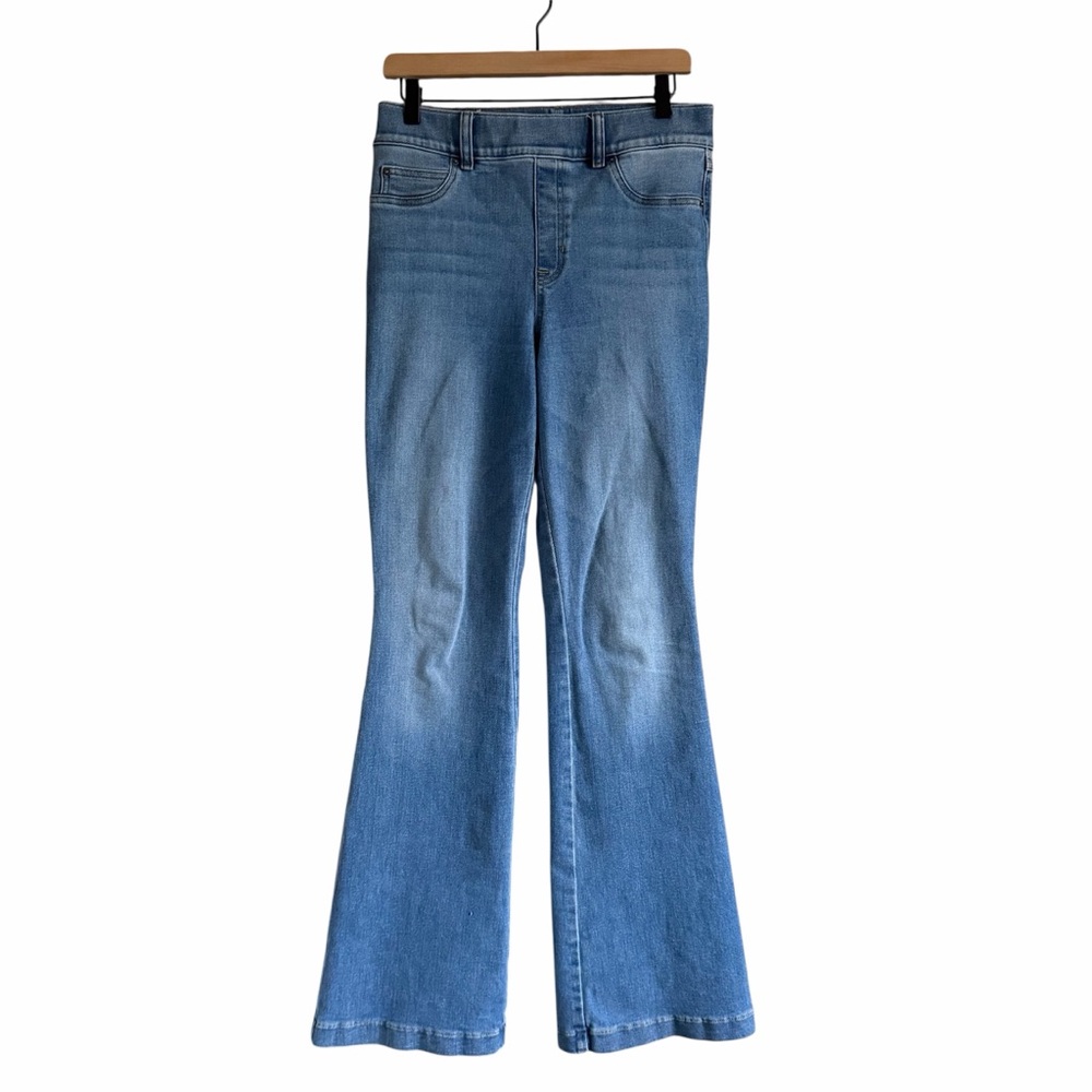 Spanx Flare Leg Pull-On Jeans - Picture 2 of 11